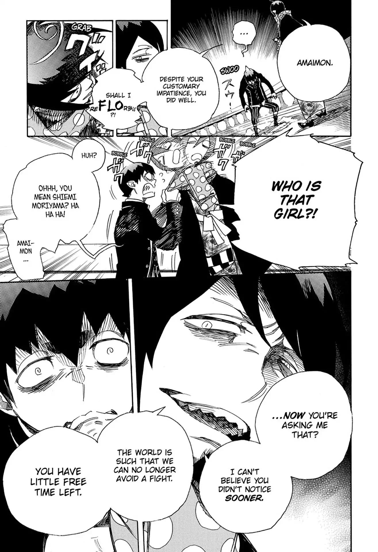 Ao no Exorcist Chapter 99.2 22